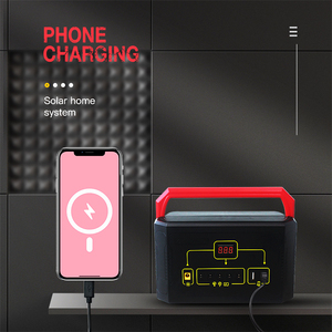 Xách Tay Nhỏ Năng Lượng Mặt Trời Bảng Điều Khiển Điện Trạm Đèn LED Mini Chiếu Sáng Nhà Hệ Thống Kit Năng Lượng Mặt Trời Năng Lượng Hệ Thống Lưu Trữ Cho Nhà - Product Image 3