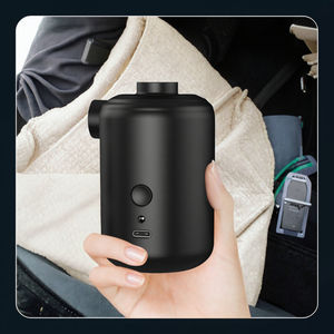 Compresor <span class=keywords><strong>de</strong></span> Aire Portátil, Mini Bomba <span class=keywords><strong>de</strong></span> Aire Manual Compacta, para Acampar al Aire Libre, Inflable, 3600mAh, 30-50 PSI, Plástico Resistente - Product Image 4