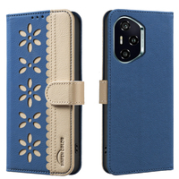 Mix Color Flower Leder Brieftasche Stand Phone Case für Huawei Honor X8C 300 Pro 5G 300 Ultra X9C Magic 6 7 Lite Flip Karten halter
