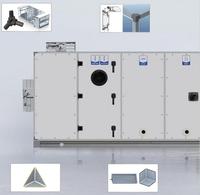 Unité de traitement d'air à onduleur complet à haut rendement TICA AHRI EUROVENT Double certification avec unité de condensation extérieure VRF