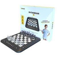 Échiquier électronique intelligent portable en acrylique, directement de l'usine, avec indicateur automatique, idéal pour l'apprentissage des étudiants et des enfants
