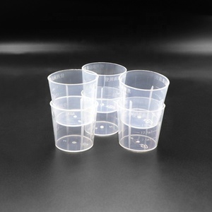 10ml 15ml tốt nghiệp nhựa đo cup y học phòng thí nghiệm công cụ PP nhựa <span class=keywords><strong>20ml</strong></span> lỏng quy mô đo lường cup - Product Image 6