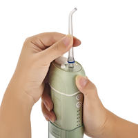 Hydropulseur dentaire intelligent et rétractable, mini portable, avec réservoir d'eau de 160 ml pour le nettoyage des dents