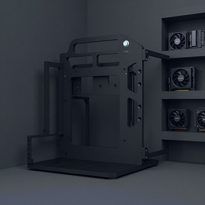 Socooler SOC-AS <strong>ITX</strong> <strong>Mini</strong> Tower <strong>Computer</strong> Casing RTX 3080 Ti GPU Support Video Card Friendly Small Spaces New <strong>Rack</strong> Design - Product Image 5