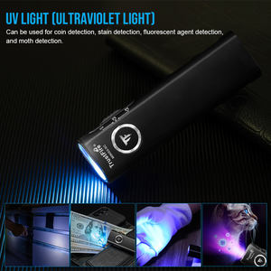 Untuk MINIX3-SC 1100LM Lampu Sorot Putih Hangat Lampu UV 3-in-1 Senter LED Tipis Magnetik Datar 1500mAh USB-C IP66 - Product Image 3