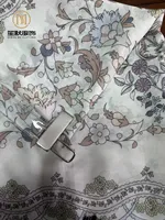 SHENGMO 60 Bawal coton découpé au Laser 110*110cm impression numérique Hijab musulman écharpe carré usine en gros taille de conception personnalisée