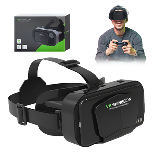 แว่นตา VR 3D HD Clear Vision ดีไซน์ระบายอากาศได้ รองรับการใช้งานหลากหลาย สำหรับเกมมือถือและภาพยนตร์ - Product Image 1