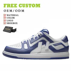 Chaussures De Style Basket-Ball Oem Origineel Merk Custom Sport Casual Sneakers Retro Basketbal Stijl Schoenen Voor Mannen