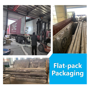 Современный разборный дом-треугольник (A-образный каркас) из стали под дерево для курортных проектов и наружного декора - Product Image 5