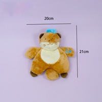 Jouet pour chien en peluche Otter de mer, sonore et grinçant, avec son BB, interactif, pour tirer et lancer, anti-ennui, amusant, dessin animé