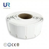 Étiquette RFID UHF anti-métal UR Tag ISO R6P 80x40mm, autocollante, étanche et résistante aux intempéries pour entrepôt et gestion des actifs de santé