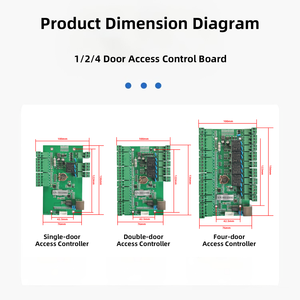 Tablero de Control de Acceso de 32 bits con Control Remoto TCP/IP y APP para Puertas Simples, Dobles y Cuádruples - Product Image 4