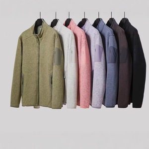 Giacche Mediche di Alta Qualità <span class=keywords><strong>per</strong></span> <span class=keywords><strong>Infermieri</strong></span> con Logo Ricamato Personalizzato Cappotti in Maglia con Zip Intera Giacche da Lavoro in Pile - Product Image 1