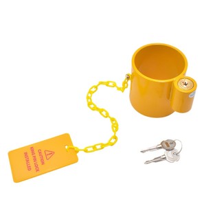 Cerradura de seguridad Thinkwell King Pin de 50 mm, plástico ABS con recubrimiento en polvo para caravanas, remolques y autocaravanas - Product Image 2