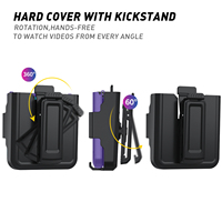 Untuk Samsung Galaxy Z Flip6 Z Flip 6 Dudukan Mobil Magnetik Penyangga Pelindung Kulit, Casing Ponsel Anti Guncangan