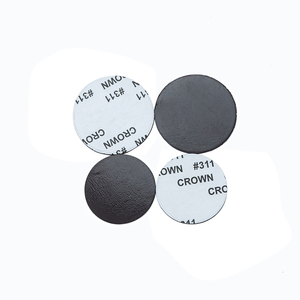 Aimants en caoutchouc réfrigérés personnalisés puissants, autocollants adhésifs, aimants puissants de la marque ZOG, indice de flux 50kGmm - Product Image 1