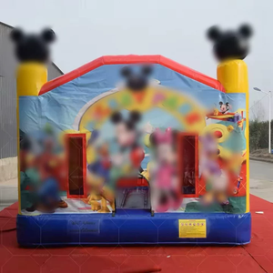 Chine Usine Jumper Bouncer Pvc Jumping Bouncy Castle Bounce House Gonflable <span class=keywords><strong>Mickey</strong></span> Clubhouse Jeux pour Enfants - Product Image 2