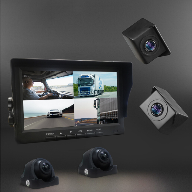 Richmor Cost Effective Security Camera and Screen Car Back up Camera with Reversing Monitor