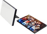 Cadres photo en MDF vierges pour sublimation couleur, panneaux en bois pour transfert thermique, planches vierges en bois pour impression personnalisée d'images - Vente en gros