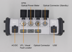 12-in-1 medidor OTDR Mini fibra óptica Tester com alta sensibilidade 850-1650nm SM MM 22-45dB IOLM OPM VFL PON para redes 3G/4G - Product Image 4