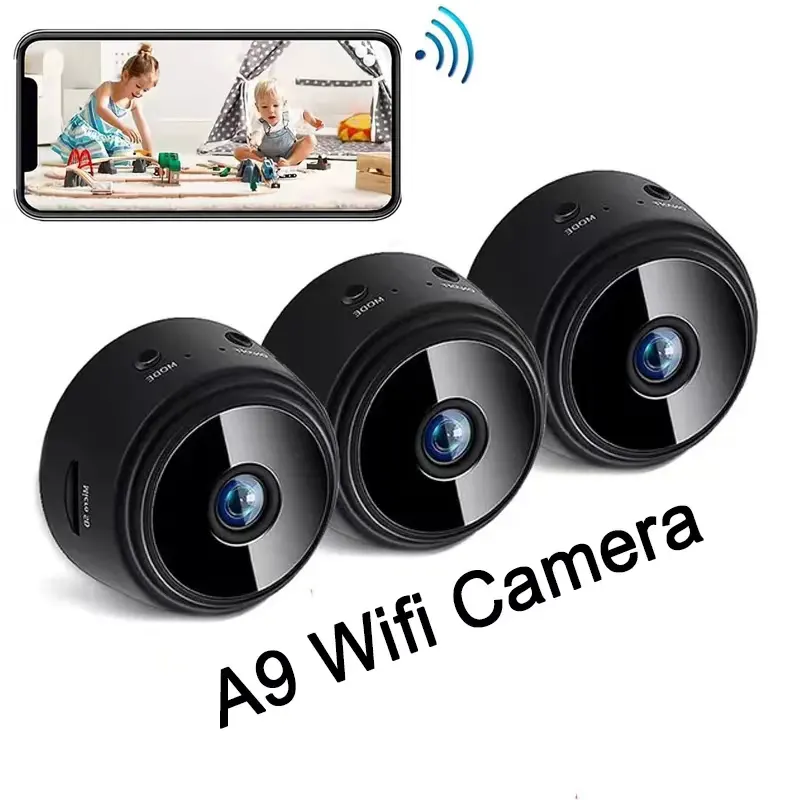 Vendita calda HD Wifi 1080P Wifi Smart A9 Mini telecamera di sicurezza