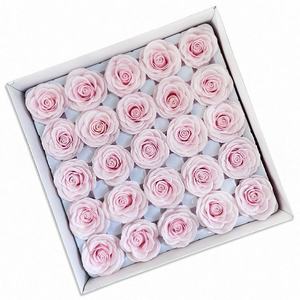 25 Piezas de Flores Artificiales de Alta Calidad, Ramo de Rosas Suxing Inmortales, Caja de Regalo de Navidad, Decoración de Habitaciones, Flores de Jabón - Product Image 2
