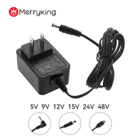 Adaptateur secteur certifié UL FCC PSE 9V 1.5A, alimentation 5V 6V 15V 18V 24V 500mA 1.2A 1.6A 2A 2.5A 3A, adaptateur secteur 12V 1A avec prise US