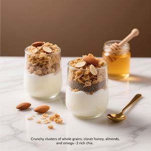 Barras de granola al <span class=keywords><strong>por</strong></span> <span class=keywords><strong>mayor</strong></span> de fórmula personalizada, paquete a granel: 60 barras con 20g de grano entero cada una | Sin sabores, colores ni edulcorantes artificiales - Product Image 5