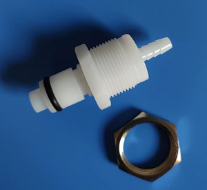 4mm easy assemble <b>hose</b> barb 3 ways t shape tube adapter Thread Low Pressure quick release Plumbing Connector Injection Molding - Product Image 2