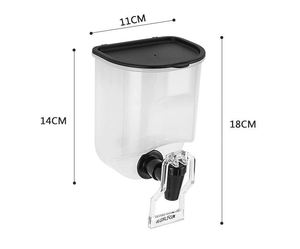 Distributeur d'huile et de vinaigre mural multifonction Maxfree en plastique PP écologique, type robinet, boîte à condiments, pot à huile de cuisine - Product Image 2