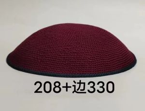 Kippa <span class=keywords><strong>DMC</strong></span> Hecha a Mano, Gorro de Punto con Aguja de Ganchillo, 100% Algodón, Personalizable para Adultos, Disponible para Pedido - Product Image 2