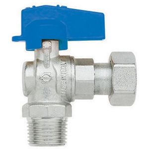 Valvola a sfera maschio con dado femmina girevole 1/2 pollice x 1/2 pollice DN 10 PN 10, valvole a incasso - Product Image 1