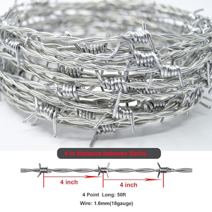 Alambre de Púas de Alta Calidad Directo de Fábrica, <span class=keywords><strong>Precio</strong></span> <span class=keywords><strong>por</strong></span> <span class=keywords><strong>Metro</strong></span> en Egipto, Rollo de Alambre <span class=keywords><strong>Concertina</strong></span> de Acero Galvanizado para Seguridad de Cercas - Product Image 4