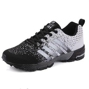 Zapatillas deportivas para hombre, con parte superior de malla, de caña baja, con tacón medio, transpirables, informales, para uso en exteriores en verano. - Product Image 3