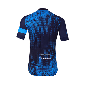 Maillot de cyclisme unisexe à manches courtes, respirant et confortable, idéal pour les hommes et les femmes, pour les courses en gros sur deux roues et les longues journées de vélo. - Product Image 3