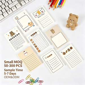 Bloc <span class=keywords><strong>de</strong></span> Notas Autoadhesivo con Logotipo Personalizado al por Mayor <span class=keywords><strong>de</strong></span> <span class=keywords><strong>Animas</strong></span> Design, 50 Hojas, 7x10 cm, Bloc <span class=keywords><strong>de</strong></span> Notas Adhesivas Bonitas para la Oficina, el Hogar, Lista <span class=keywords><strong>de</strong></span> Tareas - Product Image 1