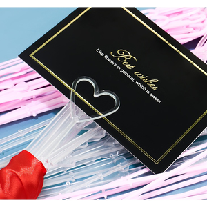 Busta in Plastica a Forma di <span class=keywords><strong>Cuore</strong></span> per Biglietti di Auguri, Adatta per Protezione e Imballaggio - Product Image 4