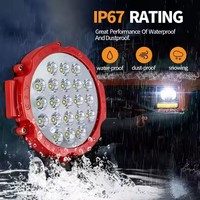 Nouvelles bandes lumineuses LED circulaires de 7 pouces, 60W, ultra-lumineuses, 6000K, blanc, pour feux antibrouillard tout-terrain, ajustement universel, qualité supérieure