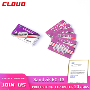 Lưỡi dao cạo râu dùng một lần Claude cao cấp, chất lượng cao, thép không gỉ hai lưỡi, đạt chứng nhận ISO9001, bán buôn - Product Image 5