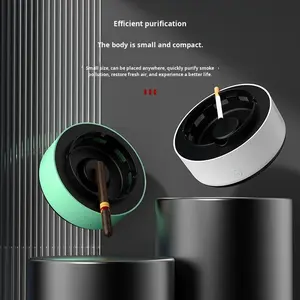 국경을 넘는 스마트 재떨이 공기 청정기 ABS 소재 미니멀리스트 디자인 가정용 실내 창의적 개인화된 연기 제거기 - Product Image 4