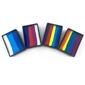 Prix usine <span class=keywords><strong>peinture</strong></span> pour le visage du corps 30g gâteau fendu couleur personnalisée doublures à base d'eau <span class=keywords><strong>Kit</strong></span> de <span class=keywords><strong>peinture</strong></span> pour le visage couleur <span class=keywords><strong>Camouflage</strong></span> - Product Image 6