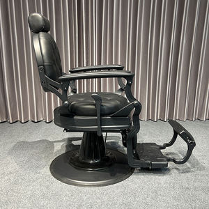 Chaise de coiffeur de <span class=keywords><strong>Salon</strong></span> de beauté de haute qualité chaise de barbier en métal rétro meubles de <span class=keywords><strong>Salon</strong></span> d'or chaises de coiffeur de coupe de cheveux