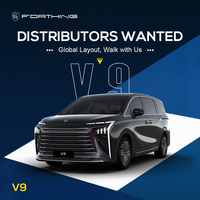 2026 Dongfeng Forthing V9 Véhicule à Énergie Nouvelle 5 Portes Monospace 7 Places PHEV 1.5T Véhicules Commerciaux