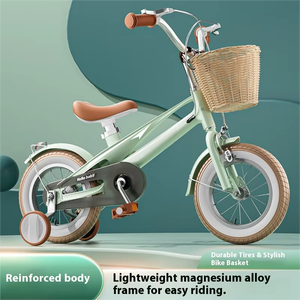 Vélo en alliage de magnésium pour enfants de 12 à 16 <span class=keywords><strong>pouces</strong></span>, vélo à pédales ordinaire pour garçons et filles de 2 à 6 ans - Product Image 3