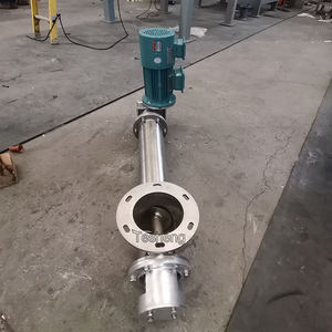 Convoyeurs à vis automatiques personnalisés refroidissant le convoyeur à double vis avec l'usine de trémie - Product Image 2