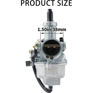 Nouveau carburateur universel pour moto PZ26 à utiliser pour 125Z FT125 ML125 TITAN NXR ATV XLR125 GL125 AKT125 TRX250 <span class=keywords><strong>CB</strong></span> CG125 XL125 - Product Image 3