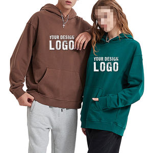 Hoodies Homme Oversize Personnalisés à Faible MOQ, Basiques, Épais, Ample, Style Sportif Urbain, avec Doublure Polaire - Product Image 6