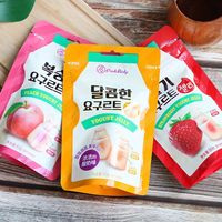 Koreaanse Snoep Yoghurt Smaak Sandwich Gummy 50G Fruit Smaak Jelly Candy