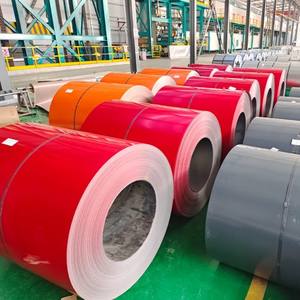 Bobinas de acero recubiertas de Color AiSi resistentes al desgaste certificadas BIS Muestra gratis PPGI arrugado en relieve PPGL para soldadura y corte - Product Image 4