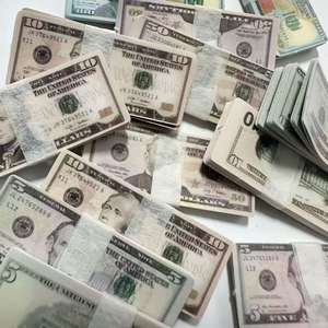 Billetes de Dinero en Miniatura, Accesorios de Papel Moneda, Dólares Estadounidenses, Euros, Libras Esterlinas, Billetes Pequeños, Modelo de Simulación - Product Image 6